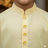 lion kurta buttons