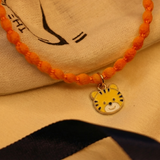 Enamelled Cub 92.5 Silver versatile pendant rakhi