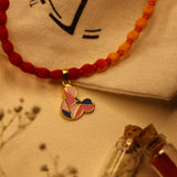Enamelled Mickey 92.5 Silver versatile pendant rakhi