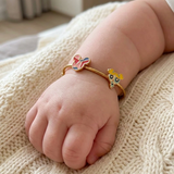 Mickey-Bubbles 92.5 Silver adjustable kids bangle