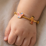 Mickey-Chota-Bheem 92.5 Silver adjustable kids bangle