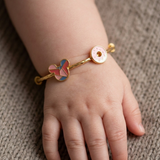 Mickey-Donut 92.5 Silver adjustable kids bangle