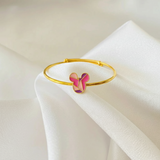 mickey Silver adjustable kids bangle