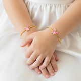 mickey Silver adjustable kids bangle