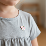 Mickey 92.5 silver Lapel pin