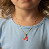 Mickey charm 92.5 silver necklace