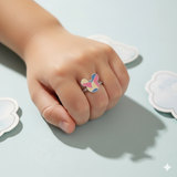 Mickey 92.5 silver kids adjustable ring