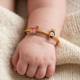 Mickey-Labubu 92.5 Silver adjustable kids bangle