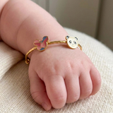 Mickey-Panda 92.5 Silver adjustable kids bangle