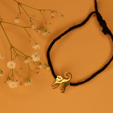 Monkey kids black thread  92.5 silver nazarbattu