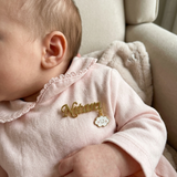 Customized name cloud 92.5 silver brooch