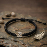 Om 92.5 silver Thread bracelet for him