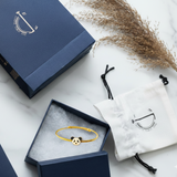 Panda 92.5 Silver adjustable kids bangle