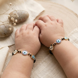 Panda-Evil-Eye-Car 92.5 silver kids Nazariye