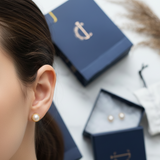 Pearl princess studs