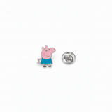 Peppa pig 92.5 silver Lapel pin