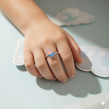 Peppa pig 92.5 silver kids adjustable ring