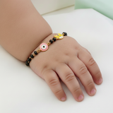 Pink evil eye & Cub 92.5 silver kids Nazariye