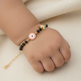 Pink evil eye & unicorn 92.5 silver kids Nazariye