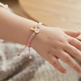 Bunny 92.5 Silver rakhi in pink thread