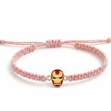 Ironman 92.5 Silver rakhi in pink thread