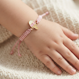 Softy 92.5 Silver rakhi in pink thread