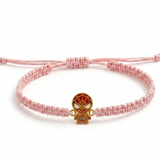 Spiderman 92.5 Silver rakhi in pink thread