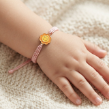 Sun 92.5 Silver rakhi in pink thread