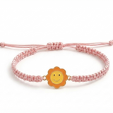 Sun 92.5 Silver rakhi in pink thread