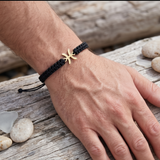 Pisces 92.5 silver Thread bracelet for him