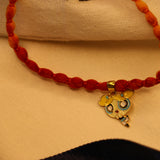 Enamelled Bubbles Powerpuff Girls 92.5 Silver versatile pendant rakhi