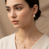 Pyramid Necklace Set