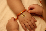 Radhe logo 92.5 Silver versatile pendant rakhi