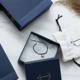 Radhe black thread 92.5 silver nazarbattu