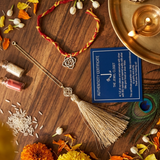 Root chakra 92.5 silver couple rakhi-pendant (Muladhara)