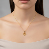 Root Chakra 92.5 silver Charm Necklace