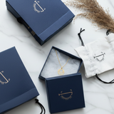 Sacral Chakra 92.5 silver Charm Necklace