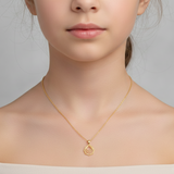 Sacral Chakra 92.5 silver Charm Necklace