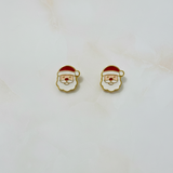 Santa 92.5 silver ear studs