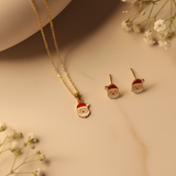 Santa 92.5 Silver necklace set