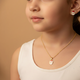 Santa 92.5 Silver necklace set
