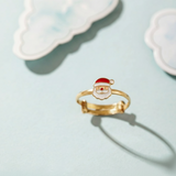 Santa 92.5 silver kids adjustable ring