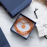 Enamelled Shree 92.5 Silver versatile pendant rakhi