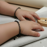 Classic Black beads 92.5 silver kids Nazariye