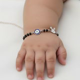Evil eye & Bunny 92.5 silver kids Nazariye