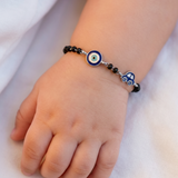 Evil eye & car 92.5 silver kids Nazariye