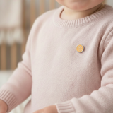 Ik onkar 92.5 silver lapel pin