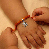 Ik Onkar small logo 92.5 silver versatile pendant rakhi