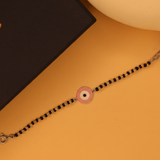 Evil eye pastel pink 92.5 silver kids Nazariye