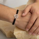 Ganesha 92.5 silver Thread bracelet for him